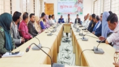 ঝিনাইগাতীতে শহিদ ও আন্তর্জাতিক মাতৃভাষা দিবসের প্রস্তুতি সভা