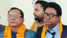 মৌলভীবাজার জেলা আইনজীবী সমিতির সভাপতি মিজানুর, সম্পাদক জয়নুল