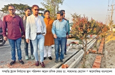 এয়ারপোর্ট রোডে হচ্ছে চট্টগ্রামের প্রথম সাইকেল ট্র্যাক    