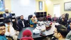 শপথের পর প্রথমেই বোয়ালমারী স্বাস্থ্য কমপ্লেক্সে এমপি ইলিয়াস