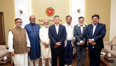 স্বরাষ্ট্রমন্ত্রীর সঙ্গে নবনিযুক্ত ছয় সিটি প্রশাসকের সৌজন্য সাক্ষাৎ 