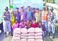 বিপুল পরিমাণ সিমেন্টসহ ২০ পাচারকারী আটক 