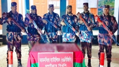 শেরপুর-ময়মনসিংহ সীমান্তে বিজিবির অভিযান, মাদকসহ আটক ১