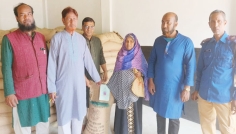 চুয়াডাঙ্গার হাউলী ইউপি-তে ভি ডব্লিউ বি চাউল ও টিসিবি পণ্য বিতরণ