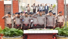 রাজারবাগ পুলিশ স্মৃতিসৌধে নবনিযুক্ত আইজিপির শ্রদ্ধা