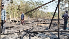 মাদারীপুরে অগ্নিকাণ্ডে উদ্যোক্তার ফার্মে ১৫ লাখ টাকার ক্ষতি