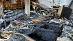 হাজীগঞ্জ বাজার স্টেশন রোডে ৬ ব্যবসা প্রতিষ্ঠানে অগ্নিকাণ্ড