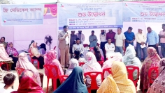 রূপপুরে এনপিসিবিএল-এর উদ্যোগে ফ্রি মেডিকেল ক্যাম্প