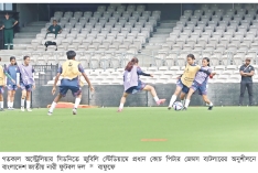 অভিষেক আসরে সেরাটা দেওয়ার সংকল্প মেয়েদের  