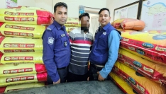 মৌলভীবাজারে ১১০ বস্তা ভারতীয় জিরা ও ট্রাক জব্দ, গ্রেপ্তার ১