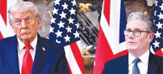 যুক্তরাষ্ট্র-যুক্তরাজ্য সম্পর্ক আগের মতো নেই : ট্রাম্প  