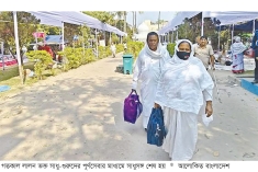 পূর্ণসেবায় ভাঙল সাধুর হাট  