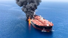 হরমুজ প্রণালিতে মার্কিন ট্যাংকারে আইআরজিসির হামলা