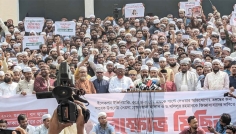 রিজওয়ানা হাসান ও খলিলুর রহমানকে গ্রেপ্তারের দাবিতে জামায়াতের বিক্ষোভ