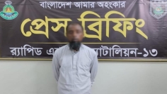 কুড়িগ্রামে গৃহবধূর গলা কেটে হত্যার প্রধান আসামি গ্রেপ্তার