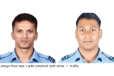 ভারতের যুদ্ধবিমান বিধ্বস্ত হয়ে দুই পাইলট নিহত  