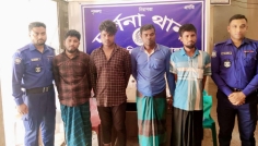 দর্শনায় নারীসহ গ্রেপ্তার ৫