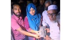 সখীপুরে পাথরের প্রাচীন মূর্তি উদ্ধার