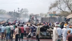 রাজবাড়ীতে পাটের গোডাউনে আগুন, আহত ৩ ফায়ার ফাইটার