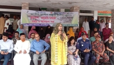 জাতীয় দুর্যোগ প্রস্তুতি দিবস উপলক্ষ্যে সাতক্ষীরায় অগ্নি বিষয়ক মহড়া