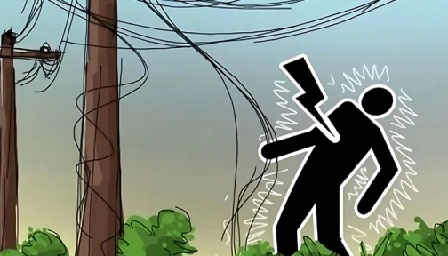 ল্যাম্পপোস্টের খুঁটি বসাতে গিয়ে বিদ্যুৎস্পৃষ্টে ২ জনের মৃত্যু