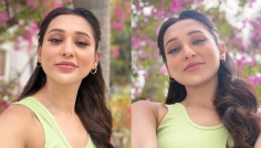 ফুলে ঘেরা পরিবেশে গ্ল্যামারাস মিমি