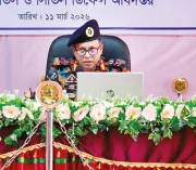 ফায়ার সার্ভিসকে প্রকৃতসেবা প্রতিষ্ঠান হিসেবে গড়ে তোলার আহ্বান  