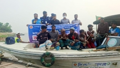 চাঁদপুরে ভ্রাম্যমাণ আদালতে ১৪ জেলের কারাদণ্ড