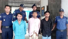 সিরাজগঞ্জে এসপির ছবি ব্যবহার করে চাঁদা দাবি, গ্রেপ্তার ৩