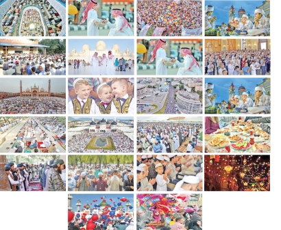 দেশে দেশে ঈদুল ফিতর  