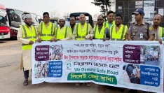 সিলেট কেন্দ্রীয় বাস টার্মিনালে নিসচা’র সচেতনতামূলক ক্যাম্পেইন