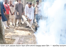মশা নিয়ন্ত্রণে ক্র্যাশ প্রোগ্রামের উদ্বোধন  