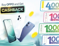 ক্যাশব্যাক ঘোষণা অপোর  