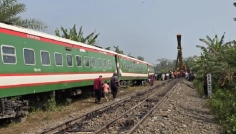 সান্তাহারে রেললাইন মেরামত শেষ, স্বাভাবিক হচ্ছে ট্রেন চলাচল