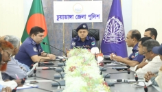 চুয়াডাঙ্গায় সাংবাদিকদের সঙ্গে নবাগত পুলিশ সুপারের মতবিনিময়