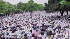 ১৯৯তম ঈদ জামাতে শোলা‌কিয়ায় জনসমুদ্র