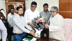 ময়মনসিংহ জেলা পরিষদের প্রশাসকের প্রথম সভা অনুষ্ঠিত