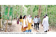 লাউয়াছড়ায় পর্যটকদের ভিড়  