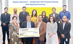 মা ও শিশুর স্বাস্থ্যকেন্দ্রের উন্নয়নে রেড ক্রিসেন্ট সোসাইটিকে সহায়তা ইবিএলের  