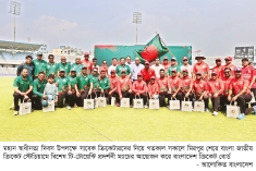 মিরপুরে সাবেক ক্রিকেটারদের মিলনমেলা 