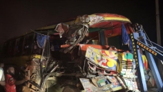 কিশোরগঞ্জে দুই বাসের মুখোমুখি সংঘর্ষে আহত ২০