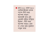 ৭-৮ ঘণ্টা লাইনে দাঁড়িয়েও তেল মিলছে না রাজবাড়ীতে  