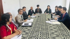 বাংলাদেশ ও দক্ষিণ কোরিয়ার মধ্যে দ্বিপাক্ষিক বৈঠক 