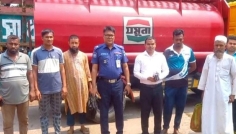 সাতক্ষীরায় ৭ হাজার লিটার পেট্রোলসহ ট্রাক জব্দ, আটক ৪