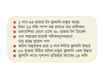 সংকট কাটাতে আড়াই লাখ টন তেল কেনার সিদ্ধান্ত  