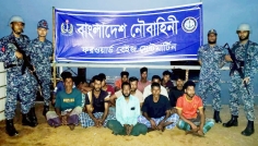 সমুদ্রে ৪ দিন ভেসে থাকা ১৫ জেলেকে উদ্ধার করলো নৌবাহিনী