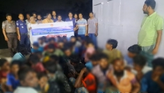 চাঁদপুরে অভয়াশ্রমে জাটকা ধরায় ৩২ জেলে আটক