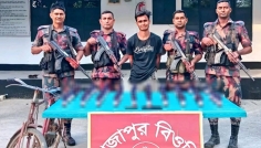 চুয়াডাঙ্গায় ভারতীয় নেশাজাতীয় সিরাপসহ যুবক আটক