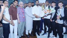 দেশে ফিরলো অনূর্ধ্ব-২০ সাফজয়ী দল