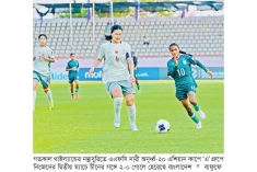 চীনের সঙ্গে লড়াই করে হারল বাংলাদেশ  